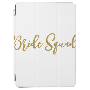 simple minimal add your name text bridesmaid gift  iPad air cover