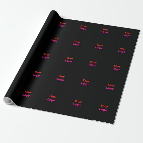 simple minimal add your text monogram name wrappin wrapping paper