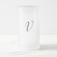 simple minimal add your text monogram photo    cof