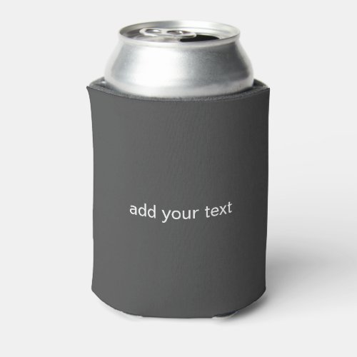 simple minimal add your text photo christmas     c can cooler