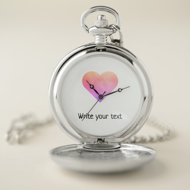 simple minimal add your text photo christmas     w pocket watch (Inside)