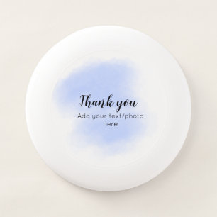 simple minimal add your text photo thank you water Wham-O frisbee