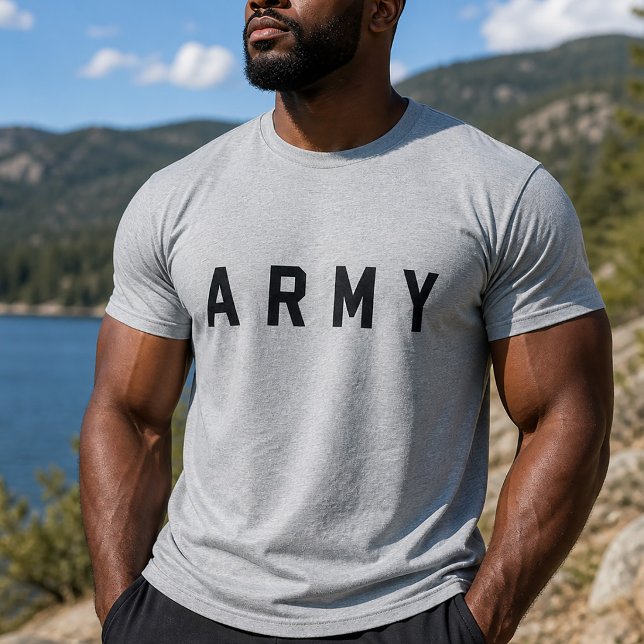 Simple Minimal Army T-Shirt (Simple Minimal Army T-Shirt)