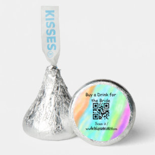 Simple minimal bachelorette buy a bride drink barc hershey®'s kisses®
