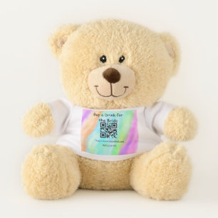 Simple minimal bachelorette buy a bride drink barc teddy bear