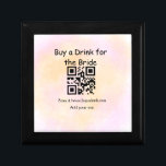Simple minimal bachelorette buy a bride drink wate gift box<br><div class="desc">Designed for your wedding</div>