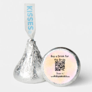 Simple minimal bachelorette buy a bride drink wate hershey®'s kisses®