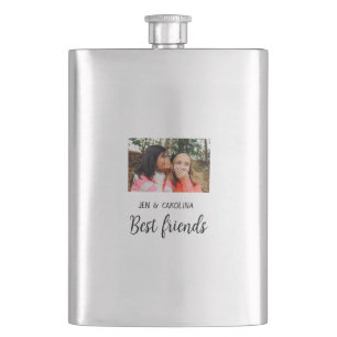 simple minimal best friends name add photo text le flask