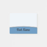 [ Thumbnail: Simple, Minimal, Blue Background and Black Name Notes ]