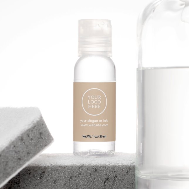 Simple Minimal Business Company Logo |  Corporate  Hand Sanitizer (Insitu)