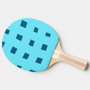 Simple minimal colorful abstract add your text cer ping pong paddle