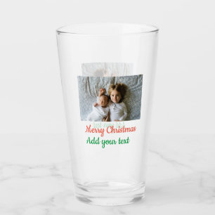 Simple minimal colorful add your name text image glass