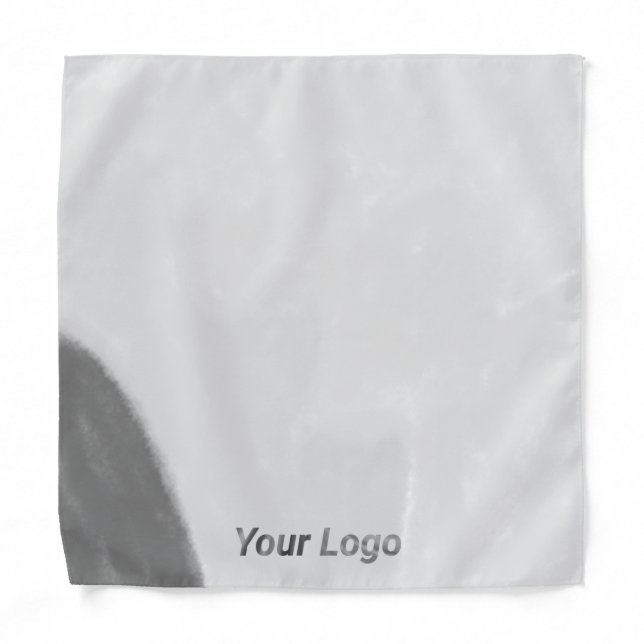 simple minimal colorful design add your logo banda bandana (Front)