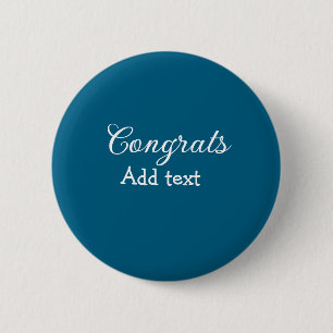 Simple minimal congratulations graduation add your button