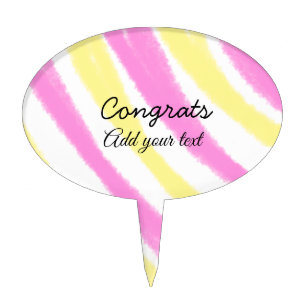 Simple minimal congratulations graduation add your cake topper