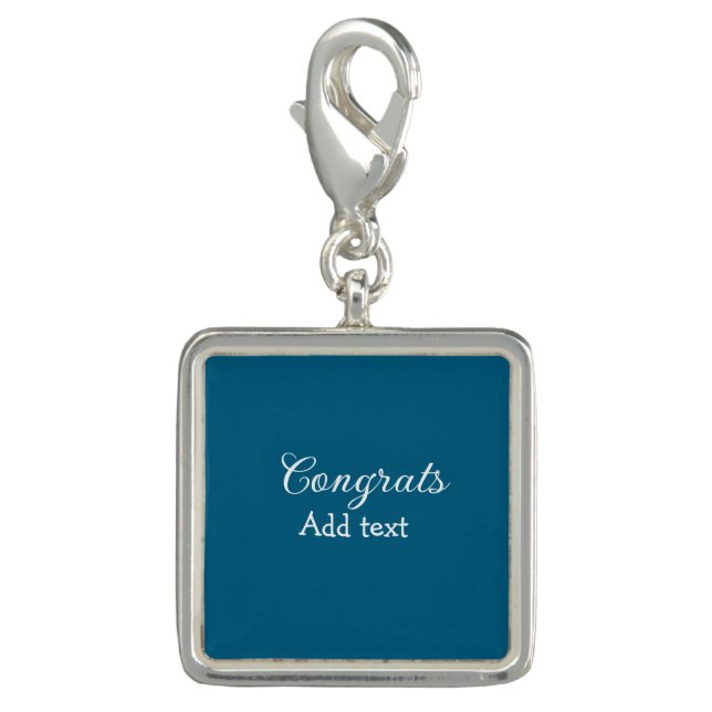Simple minimal congratulations graduation add your charm (Front)