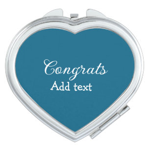Simple minimal congratulations graduation add your compact mirror
