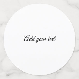 Simple minimal congratulations graduation add your confetti