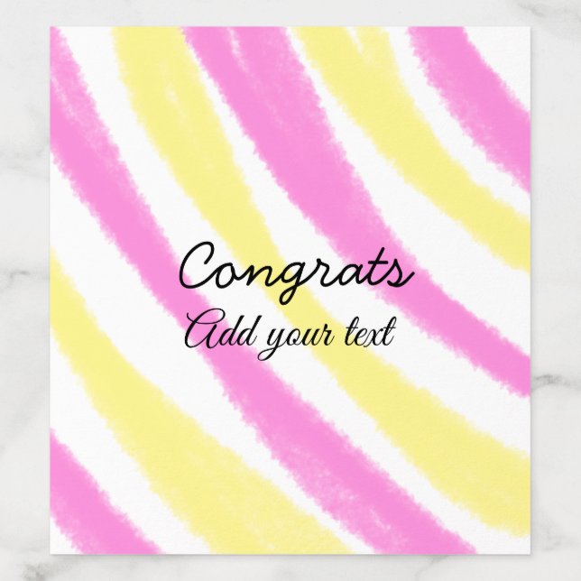 Simple minimal congratulations graduation add your envelope liner (Design)