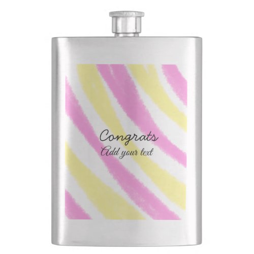 Simple minimal congratulations graduation add your flask