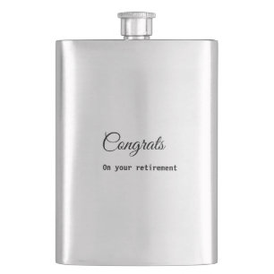 Simple minimal congratulations on retirement add n flask