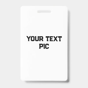 simple minimal custom add your logo address websit badge