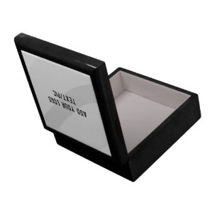 simple minimal custom add your logo address websit gift box