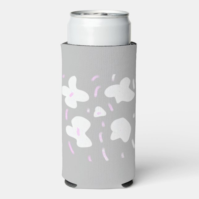 simple minimal custom add your logo address websit seltzer can cooler (Seltzer Back)