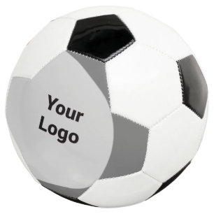 simple minimal custom add your logo address websit soccer ball