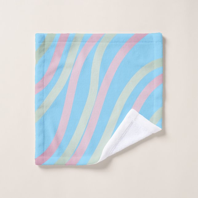 simple minimal custom add your logo address websit wash cloth (Wash Cloth)