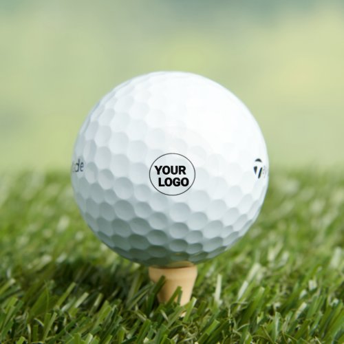 simple minimal custom watercolor add logo website  golf balls
