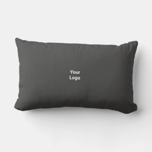 simple minimal custom watercolor add logo website  lumbar pillow