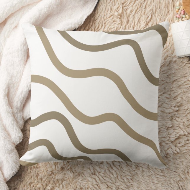 simple minimal custom watercolor add logo website  throw pillow (Blanket)