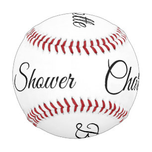 SIMPLE MINIMAL.CUTIE ADD NAME BABY baby shower Thr Baseball