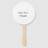 SIMPLE MINIMAL.CUTIE ADD NAME BABY baby shower Thr