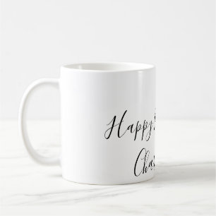 SIMPLE MINIMAL.CUTIE ADD NAME BABY happy birthday Coffee Mug
