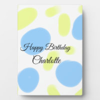 SIMPLE MINIMAL.CUTIE ADD NAME BABY happy birthday