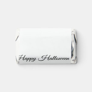 SIMPLE MINIMAL.CUTIE ADD NAME BABY happy Halloween Hershey's Miniatures