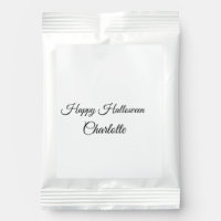 SIMPLE MINIMAL.CUTIE ADD NAME BABY happy Halloween