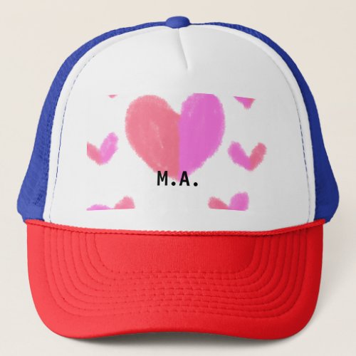 SIMPLE MINIMALCUTIE ADD NAME BABY letter Throw Pi Trucker Hat