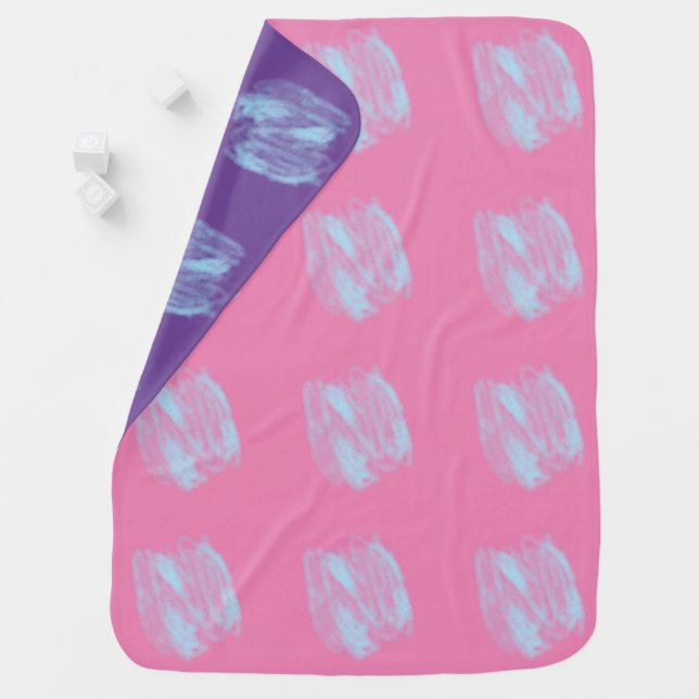 simple minimal design your logo fleece blanket (In Situ)