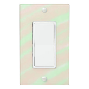 simple minimal elegant colorful design custom add light switch cover