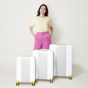 simple minimal elegant colorful design custom add  luggage