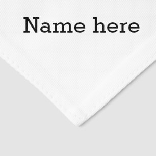 Simple minimal elegant custom add name title here pet bandana collar