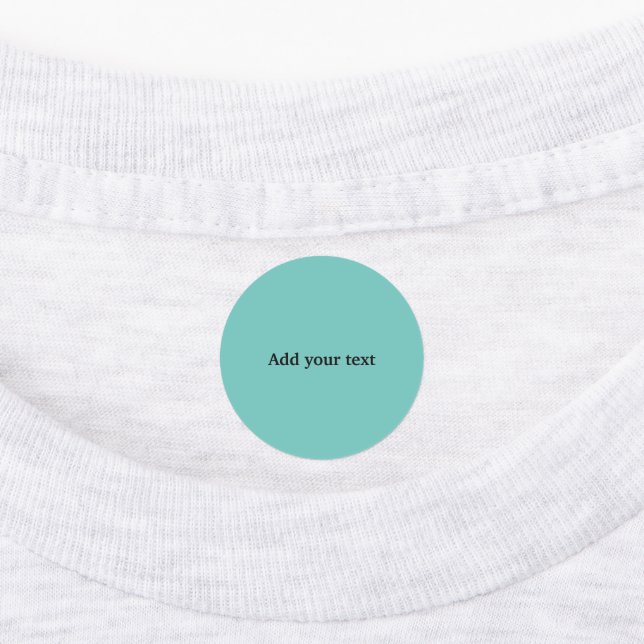 Simple minimal elegant custom add your text classi labels (Affixed)