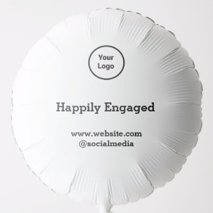 Simple minimal elegant custom logo here company b balloon