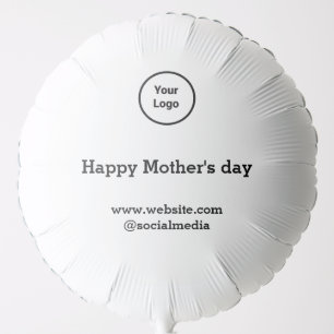 Simple minimal elegant custom logo here company b balloon