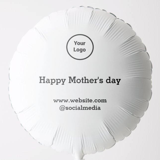 Simple minimal elegant custom logo here company  b balloon (Front)