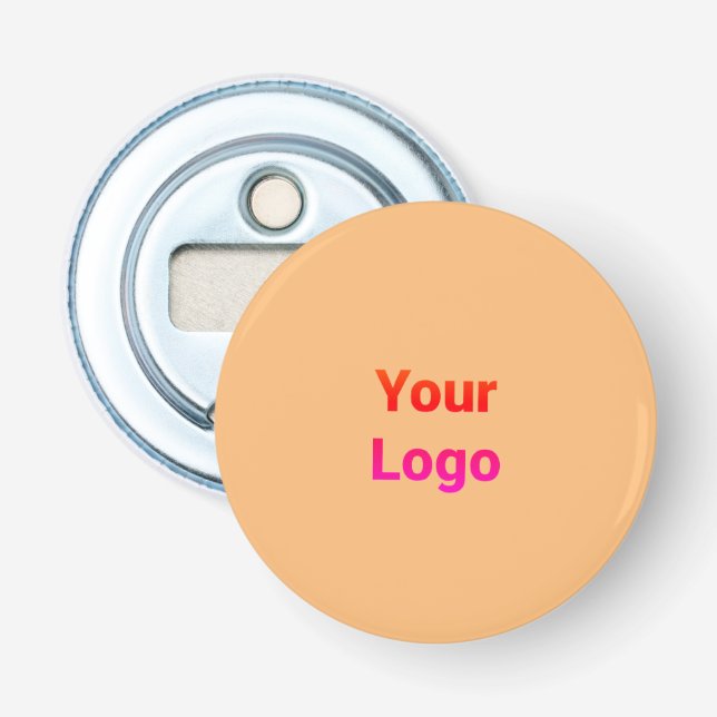 Simple minimal elegant custom logo here company  b bottle opener (Front)