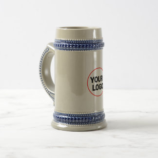 Simple minimal elegant custom logo here company    beer stein